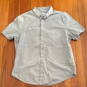 Goodfellow & Co Light Blue Cotton Casual Button Down Shirt